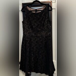 9&Co. Black Lace Mini Dress 16